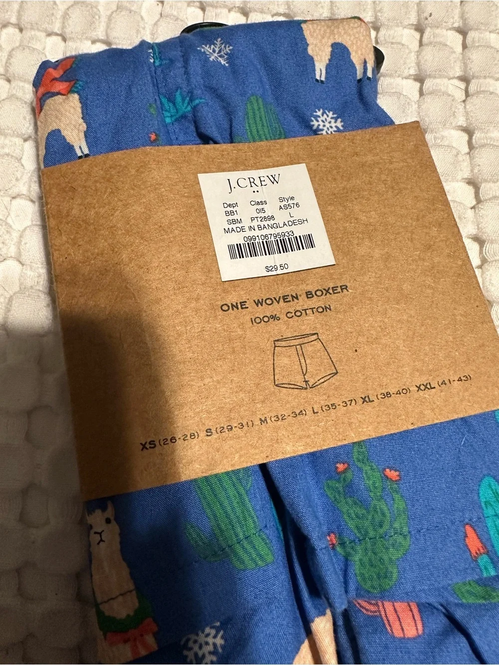 Men’s J.Crew Woven Boxer Shorts - 5 pack